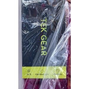 Tek Gear Kohl’s French Terry Wrap Cardigan Thumbholes BERRY GRIGIO Size XL NWT